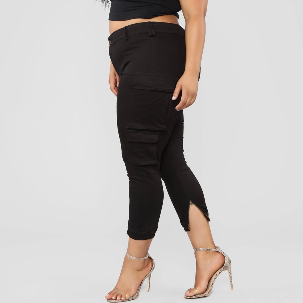 Black Cargo pants